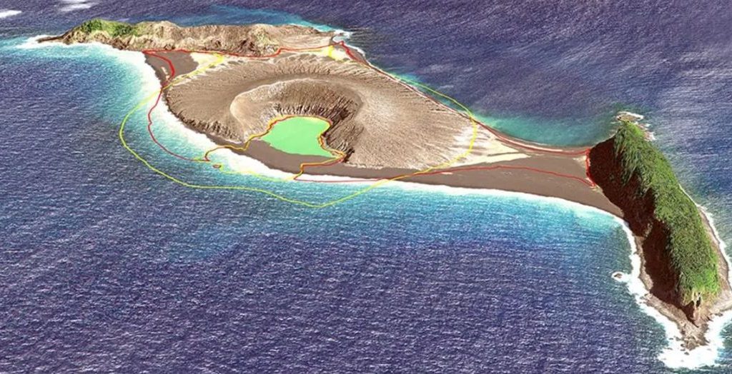 eruption of Tonga volcano