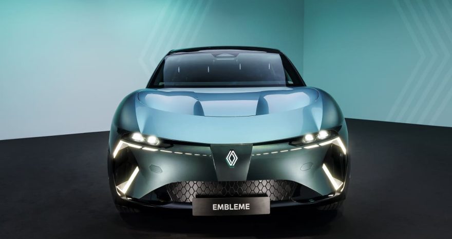 Rinnovabili • Renault Emblème: 90% emissions cut and high recyclability