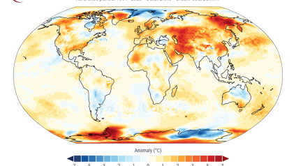 Rinnovabili • copernicus april: second warmest april ever recorded globally