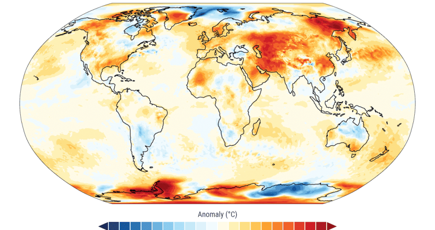 Rinnovabili • copernicus april: second warmest april ever recorded globally