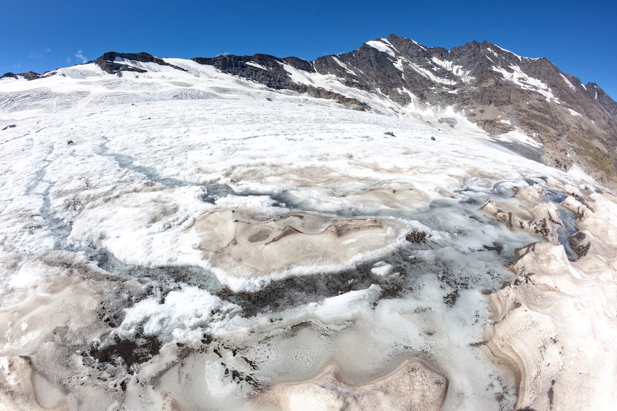 Glacier collapse in Switzerland, global warming hits the Alps hard
