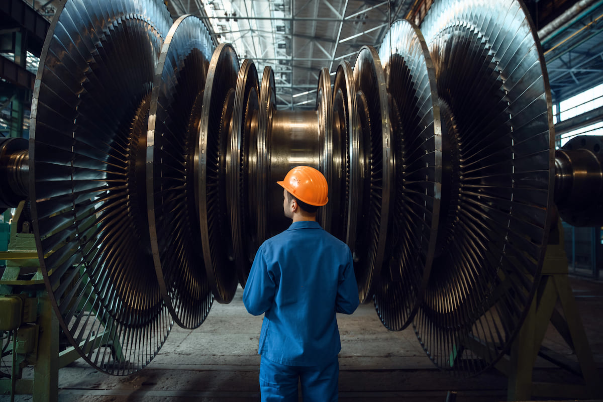 Gas turbine supply chain