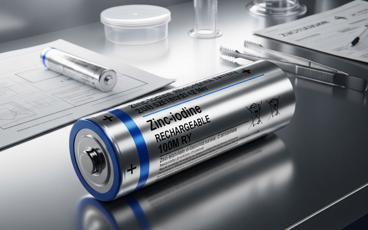 Rinnovabili • Zinc-iodine batteries show double performance vs lithium-ion