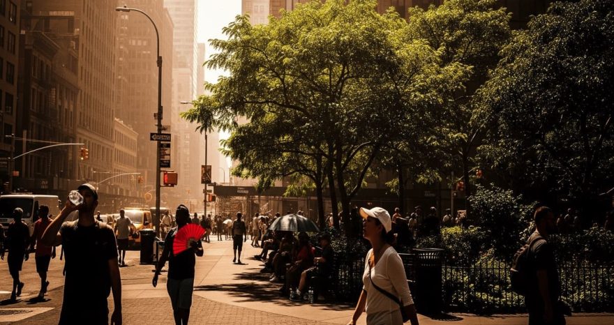 Rinnovabili • extreme heat usa, record temperatures in New York and DC