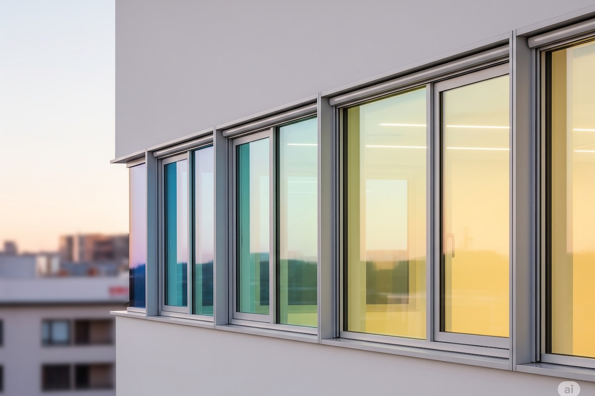Smart window from South Korea reduces heat and glare