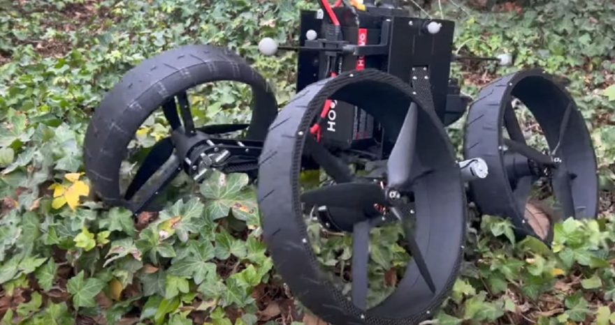 Rinnovabili • Transformer robot Morphobot takes flight and hits the road