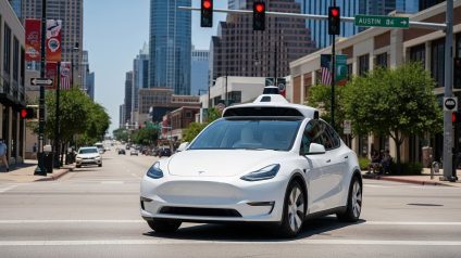Rinnovabili • Tesla Robotaxi launches in Austin with full self-driving Model Y