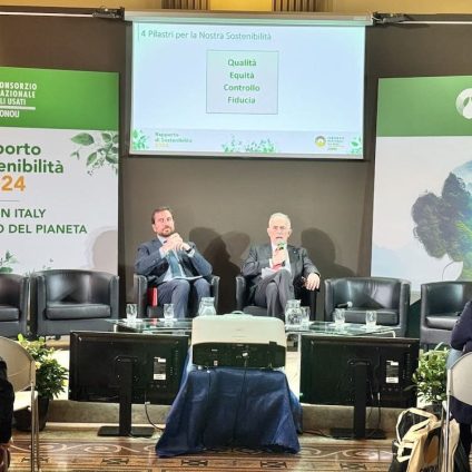 Rinnovabili • Sustainability Report 2024 confirms CONOU as a circular economy leader