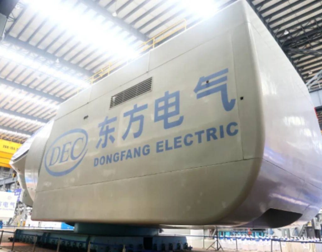 Floating wind turbine sets global record with China's new 17MW unit