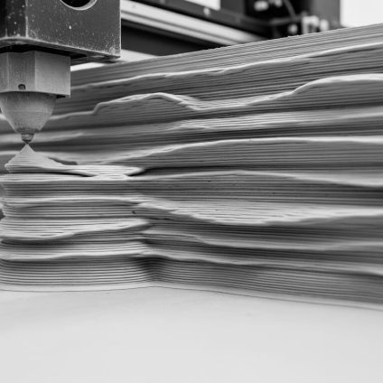 Rinnovabili • Sustainable concrete with diatomite and 3D printing captures 142% more CO₂