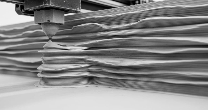 Rinnovabili • Sustainable concrete with diatomite and 3D printing captures 142% more CO₂