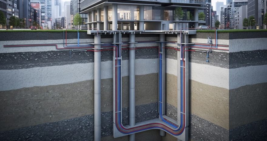 Rinnovabili • Energy piles, Japan’s solution for urban geothermal in clay soils