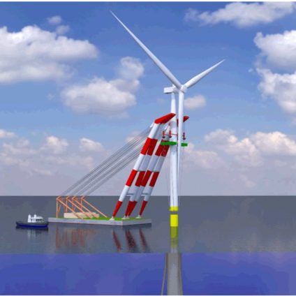 Rinnovabili • Floating wind turbines: Japan cuts construction costs by 20%