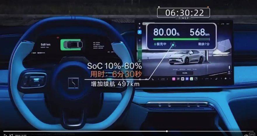 Rinnovabili ⢠Record battery recharge for Zeekr 001: 0ā80% in 7 minutes