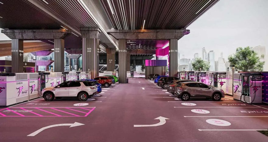 Rinnovabili • Mega charging station in New York sets a new U.S. benchmark