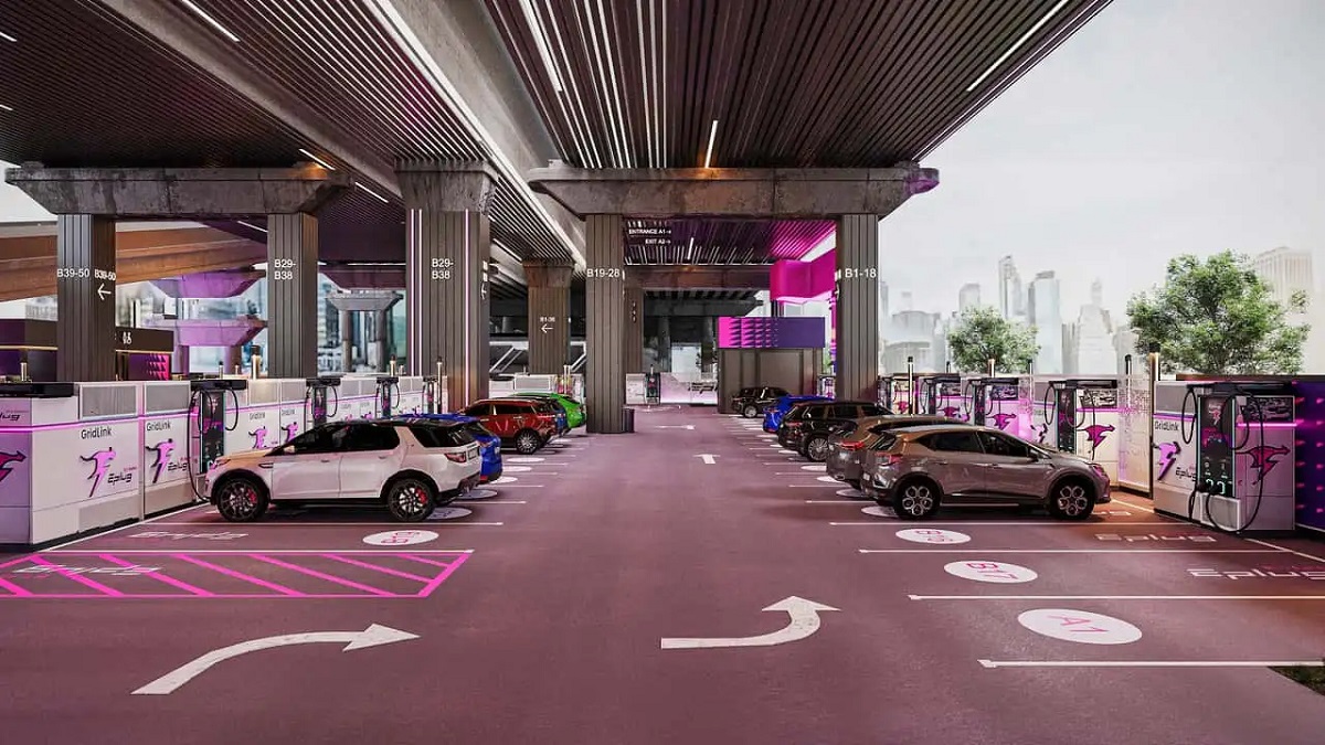 Mega charging station in New York sets a new U.S. benchmark