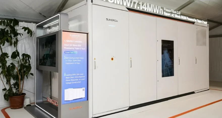 Rinnovabili • PowerTitan 3.0, Sungrow launches grid-forming BESS for utilities