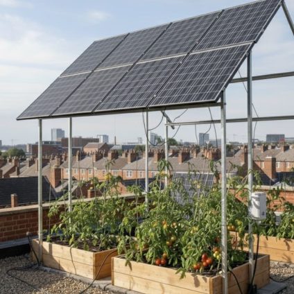 Rinnovabili • Rooftop agrivoltaics for tomatoes and green hydrogen