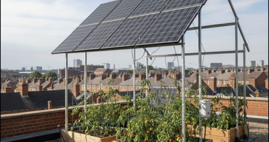 Rinnovabili • Rooftop agrivoltaics for tomatoes and green hydrogen