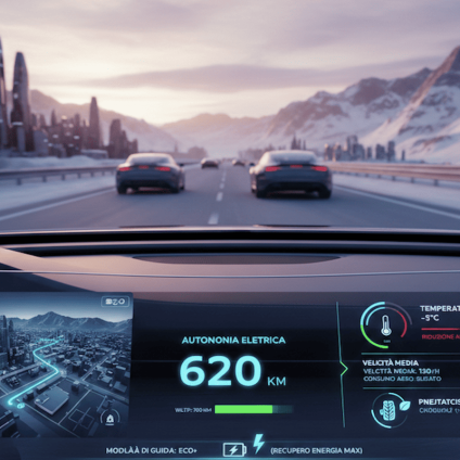 Rinnovabili • Electric car range in winter: how cold cuts battery performance
