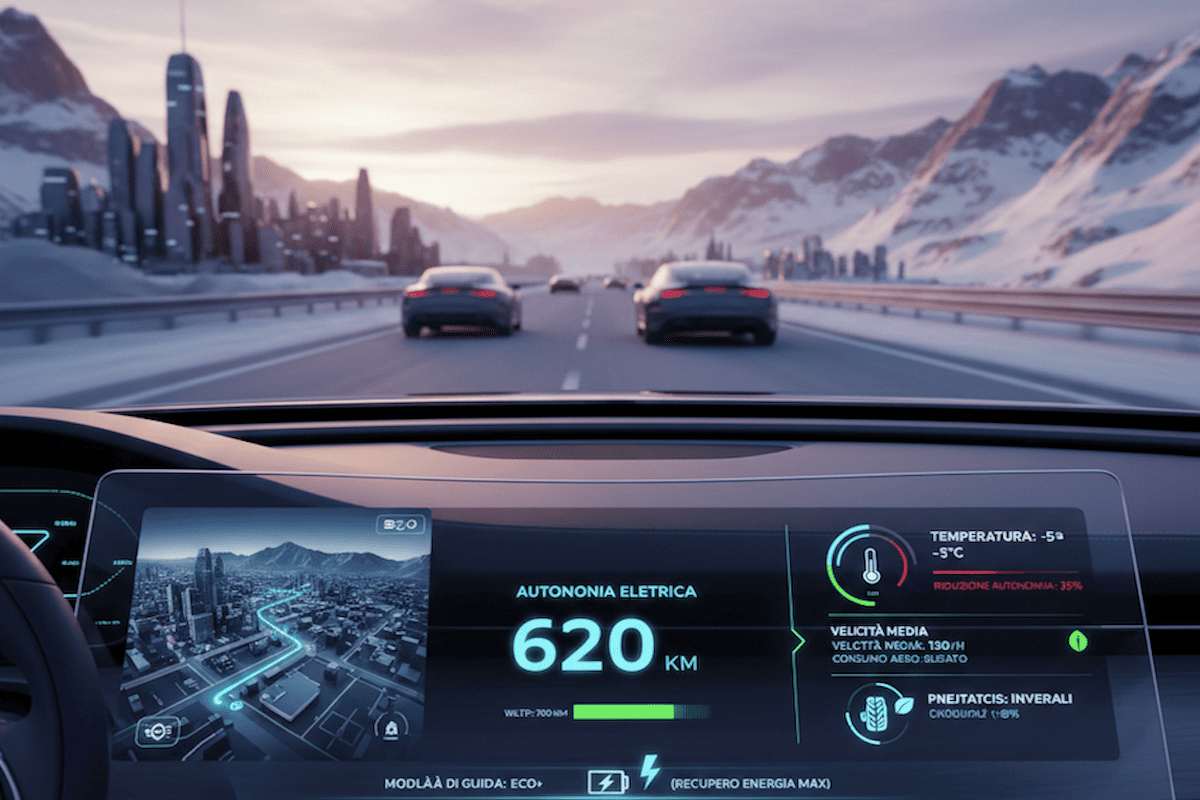 Electric car range in winter: how cold cuts battery performance