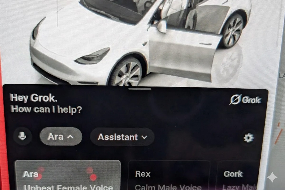 Grok arrives inside Tesla vehicles