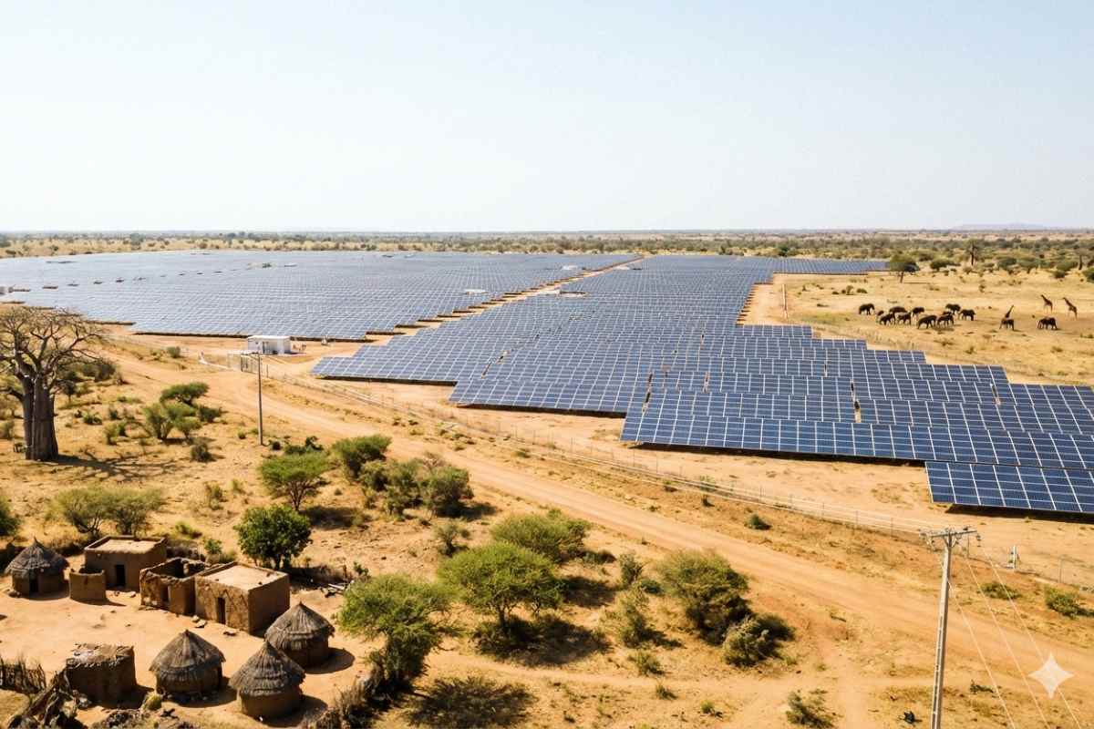Solar PV in Africa growth, 4.5 GW added and outlook to 2029