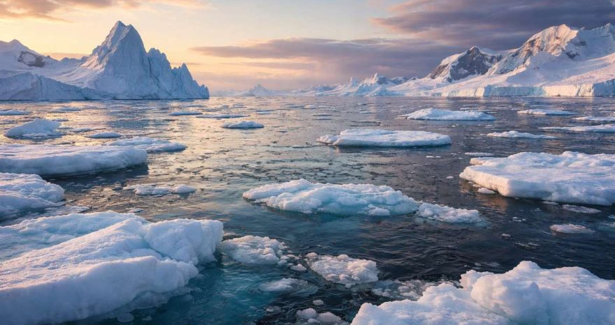 Rinnovabili • Arctic sea ice hits new record low for winter maximum extent