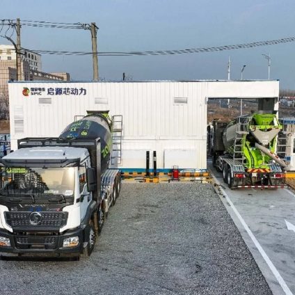 Rinnovabili • CATL moves into electric truck battery swapping with major China network deal