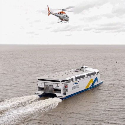 Rinnovabili • World's largest battery-electric ferry begins passenger service between Argentina and Uruguay