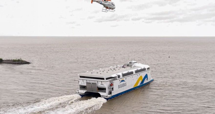 Rinnovabili • World's largest battery-electric ferry begins passenger service between Argentina and Uruguay